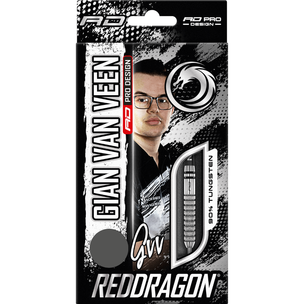 Red Dragon Gian van Veen Tour Edition Steeldarts Packung