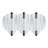 Red Dragon Hardcore Ionic Flights - Weiß Set