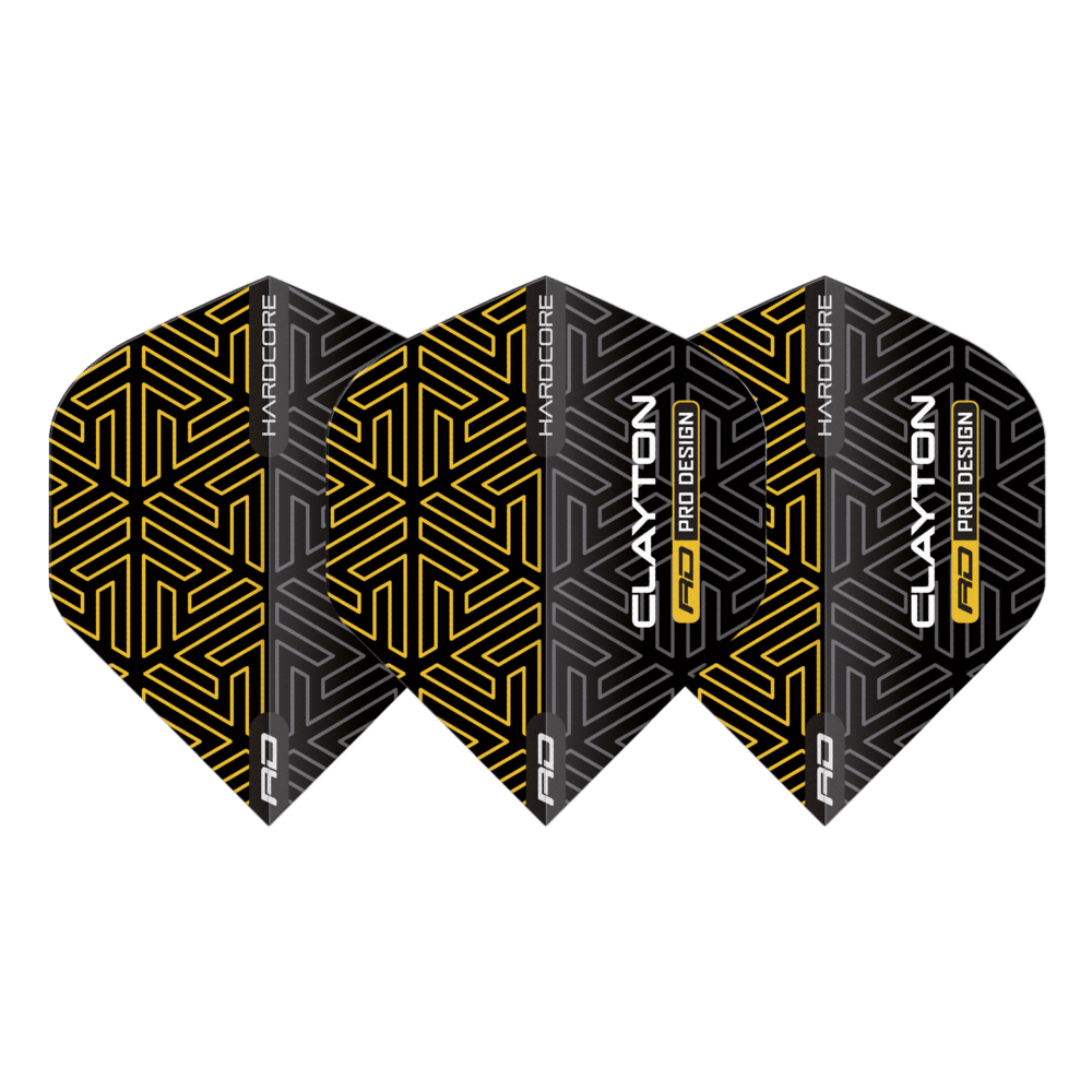 Red Dragon Hardcore Jonny Clayton 6821 Flights Set