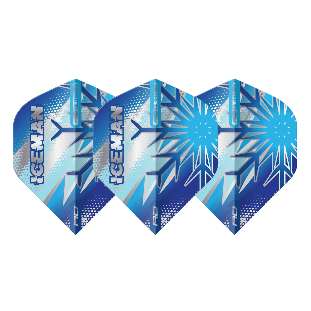 Red Dragon Hardcore Premium Gerwyn Price Blue Flake Flights Set