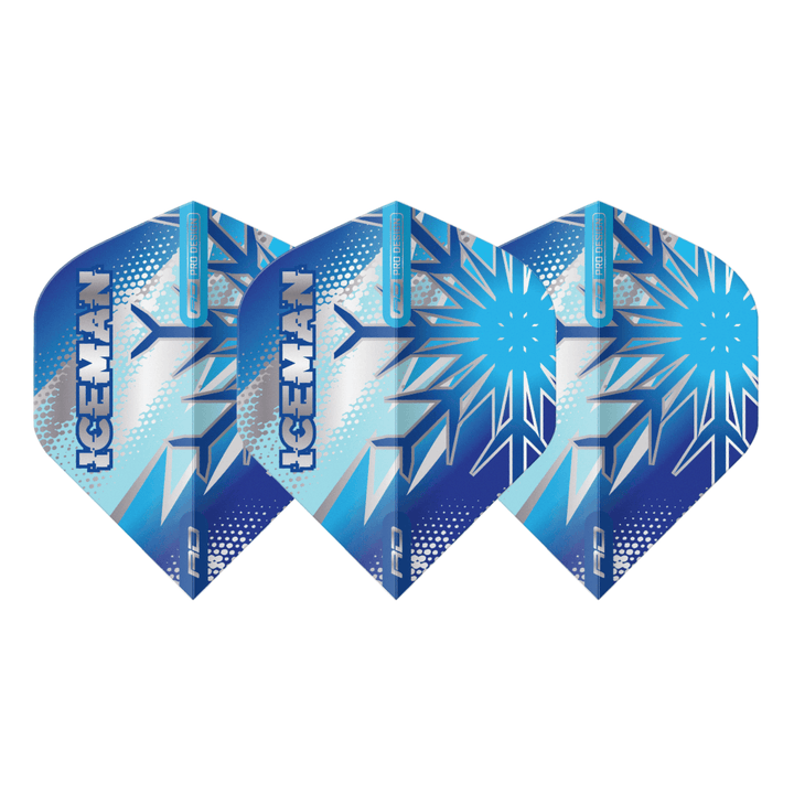 Red Dragon Hardcore Premium Gerwyn Price Blue Flake Flights Set