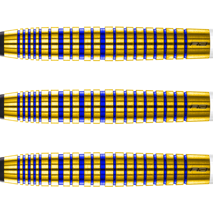 Red Dragon Luke Humphries TX3 Gold Softdarts Detail