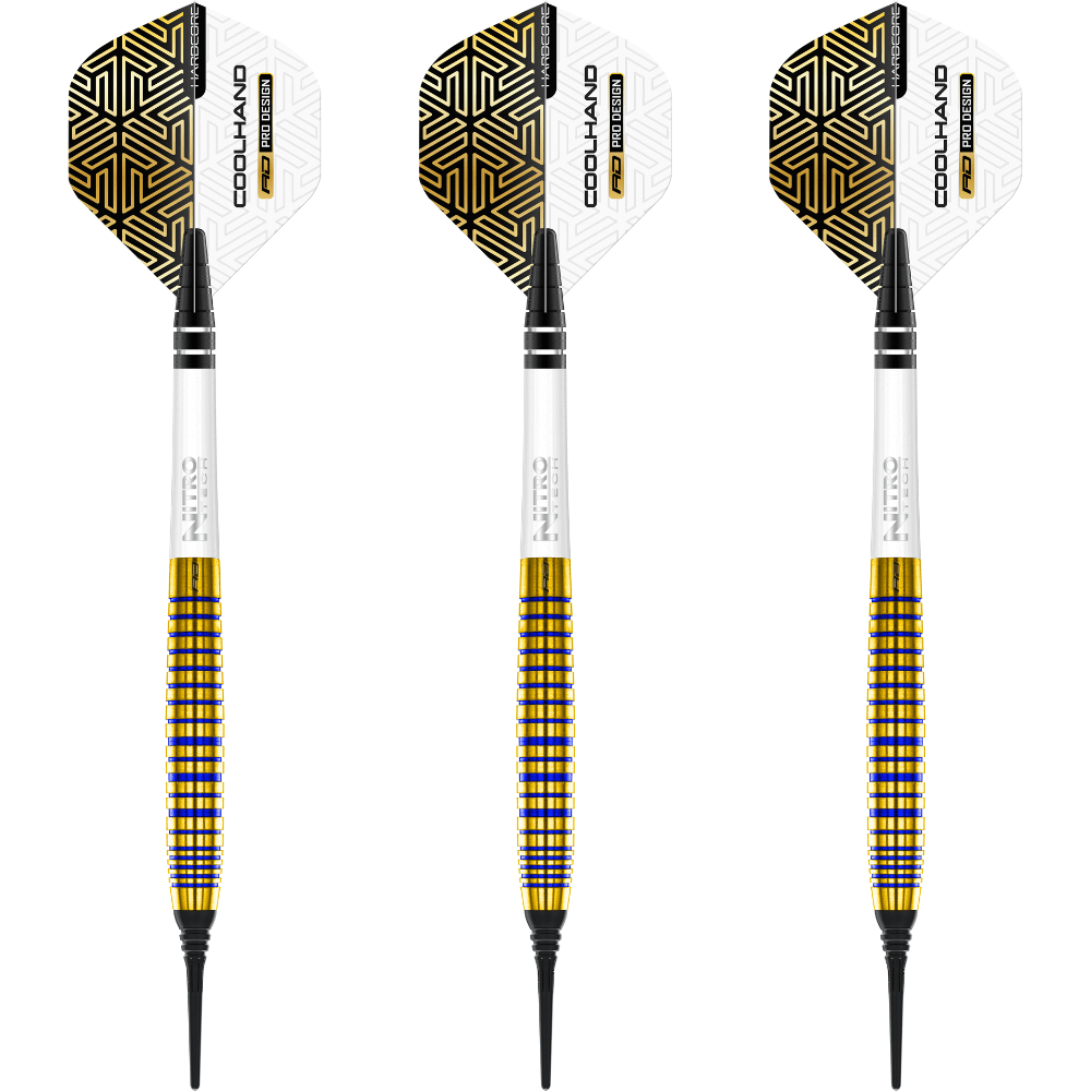 Red Dragon Luke Humphries TX3 Gold Softdarts Set