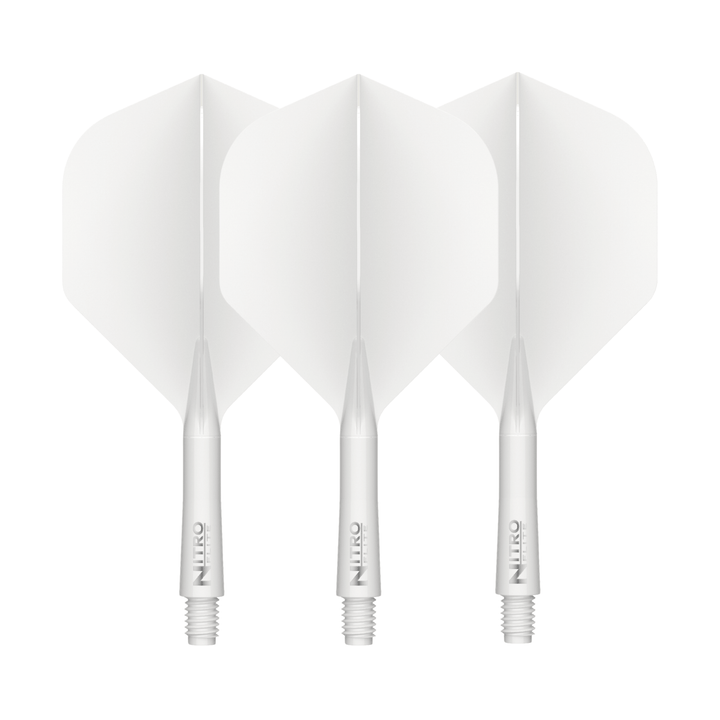 Red Dragon Nitro Flite System White & White