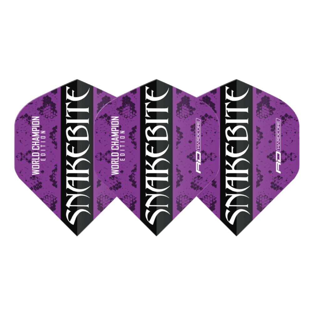 Red Dragon Peter Wright World Champion Flights - Lila Set