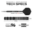 Red Dragon Sable Parallel Switch Point Steeldarts Maße 22g