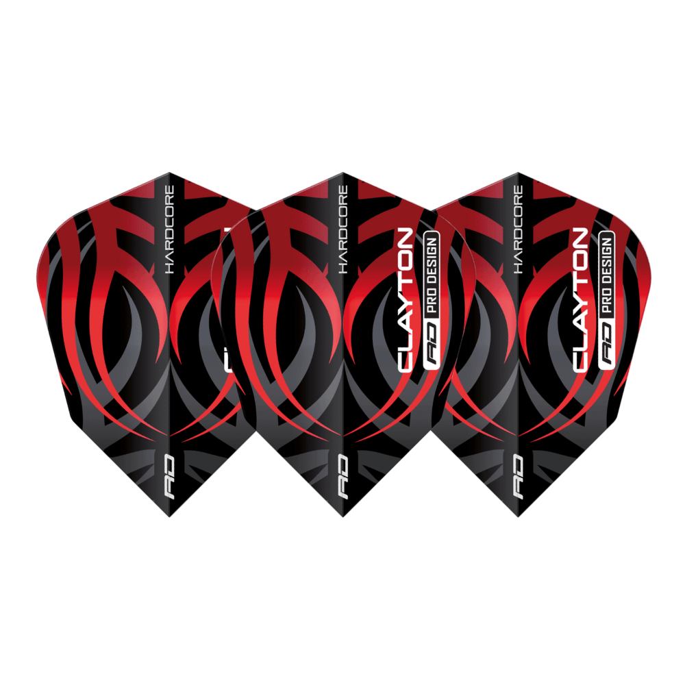 Red Dragon V-Std Jonny Clayton 6852 Flights Set