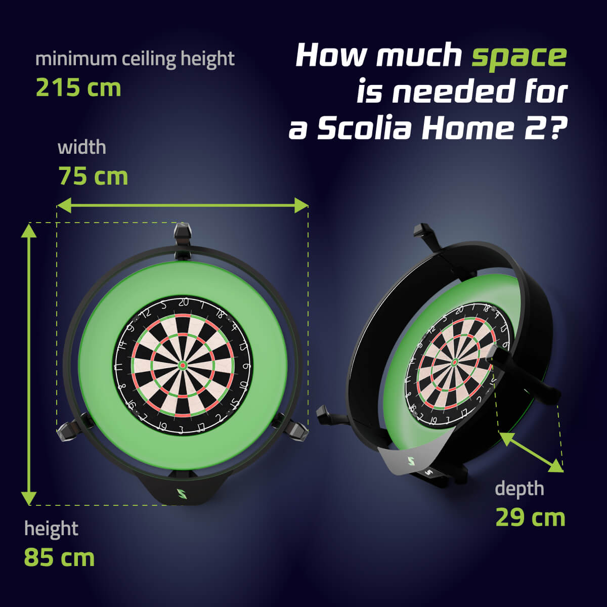 (B-Ware) Scolia Home 2 mit Performance-Beleuchtung
