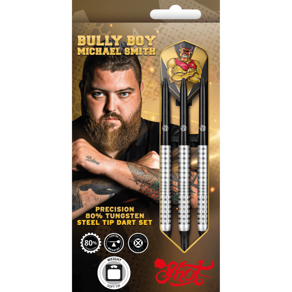 Shot Michael Smith Precision Softdarts Packung