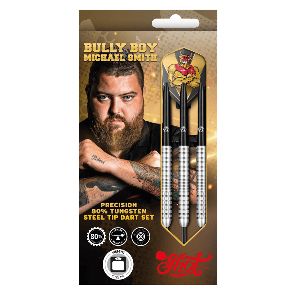 Shot Michael Smith Precision Steeldarts Packung