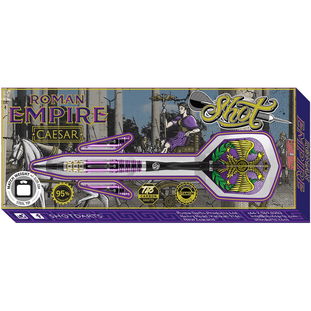 Shot Roman Empire Caesar Softdarts Packung