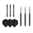 TMX S100 NO.3 BK Steeldarts Set