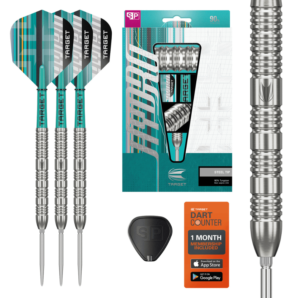 Target Hydro 03 Swiss Point Steeldarts Lieferumfang