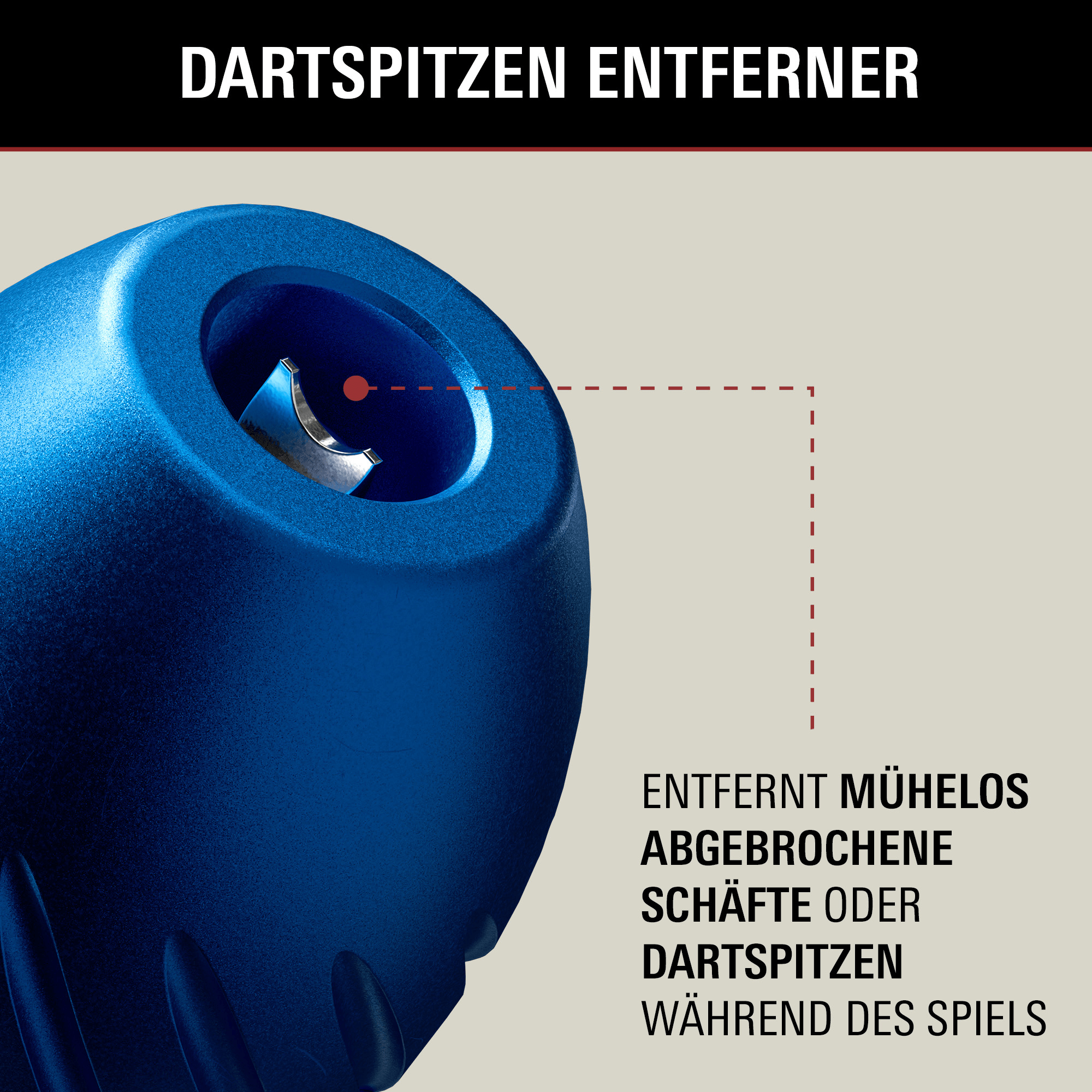 Target Japan AL3 Tip Case - Navy Dartspitzen Entferner