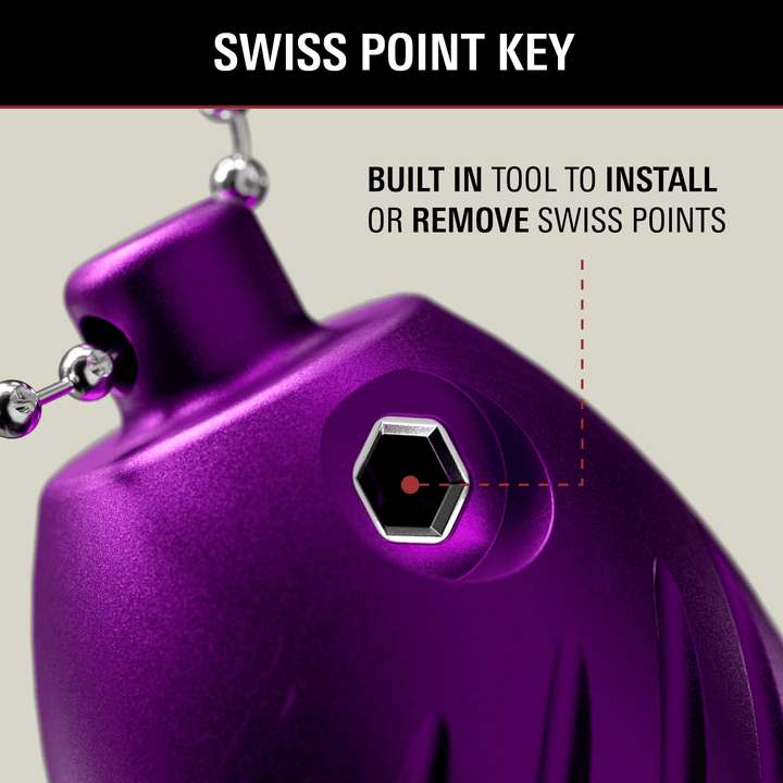 Target Japan AL3 Tip Case - Purple Swiss Point Key