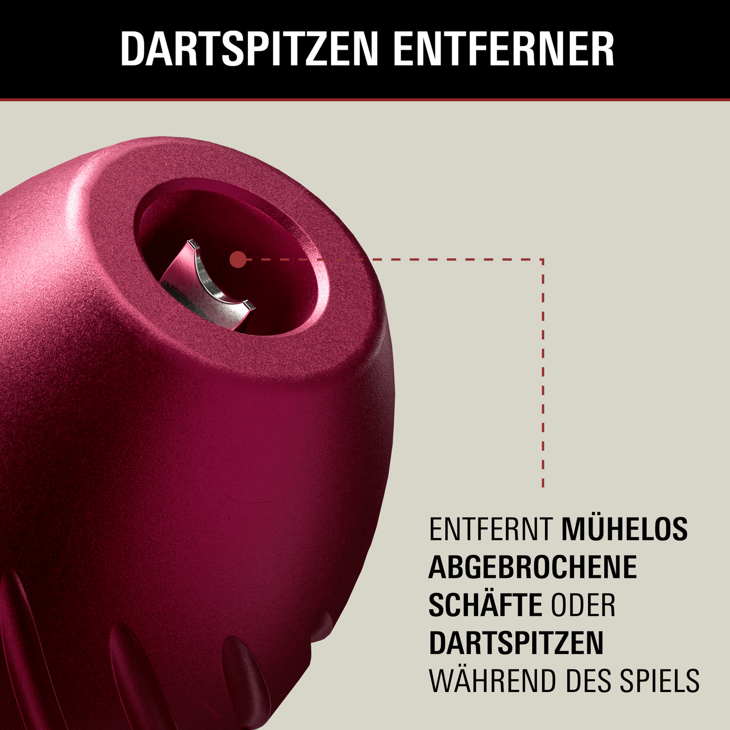 Target Japan AL3 Tip Case - Red Dartspitzen Entferner