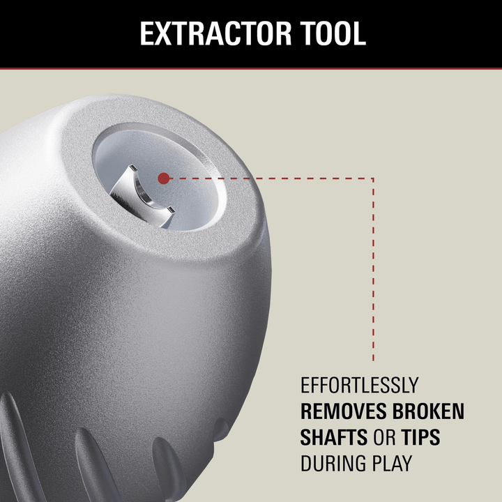 Target Japan AL3 Tip Case - Silver Extractor Tool