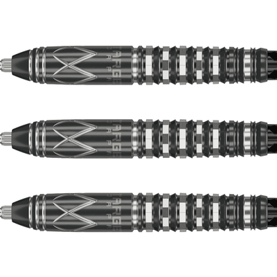 Target Japan Black Marque Chaos Swiss Point Steeldarts Detail