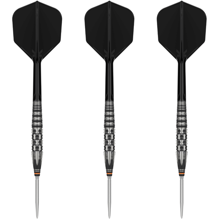 Target Japan Black Marque Dancing Duck Swiss Point Steeldarts Set