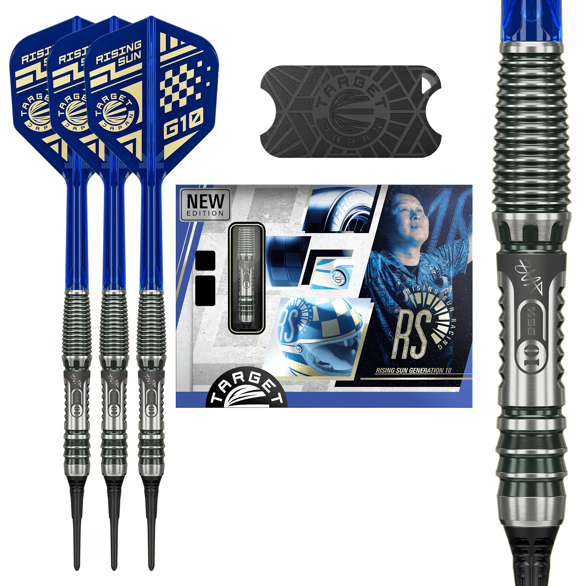Target Japan Haruki Muramatsu Rising Sun Gen 10.5 Softdarts Packungsinhalt