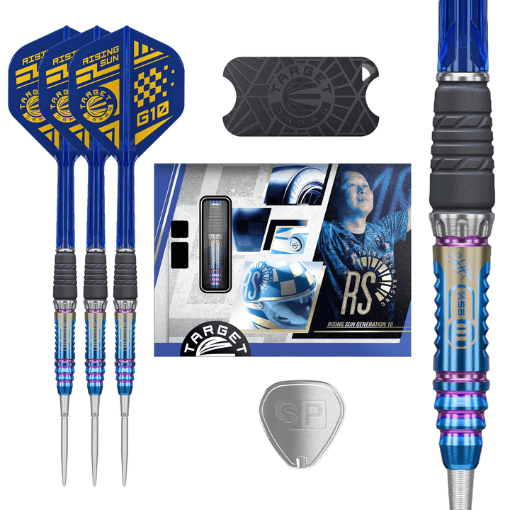 Target Japan Haruki Muramatsu Rising Sun Gen 10 Steeldarts Verpackung