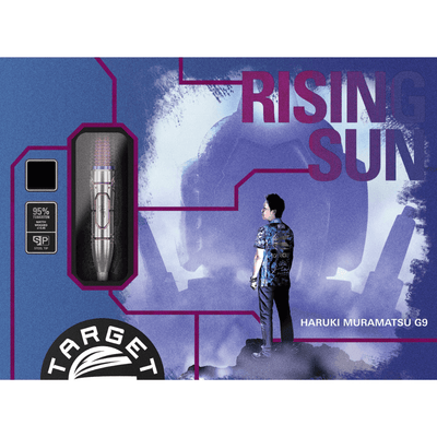 Target Japan Haruki Muramatsu Rising Sun Gen 9 Swiss Point Steeldarts Packung