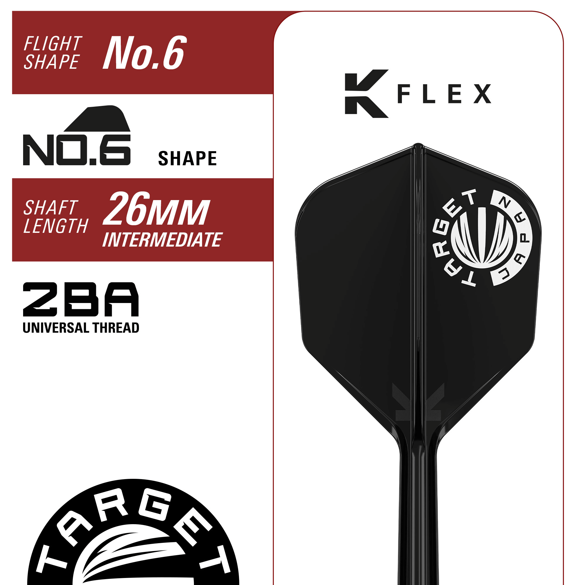 Target Japan Mikuru Suzuki The Miracle Gen 7.5 Softdarts Maße Shaft und Flight
