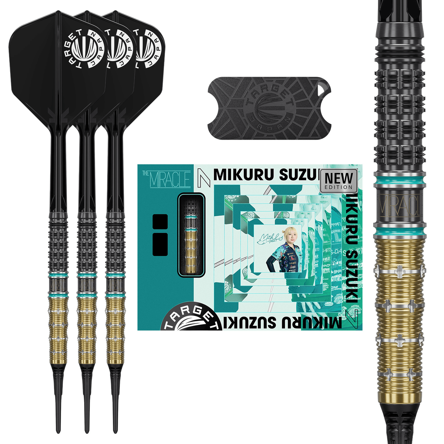 Target Japan Mikuru Suzuki The Miracle Gen 7.5 Softdarts Packungsinhalt