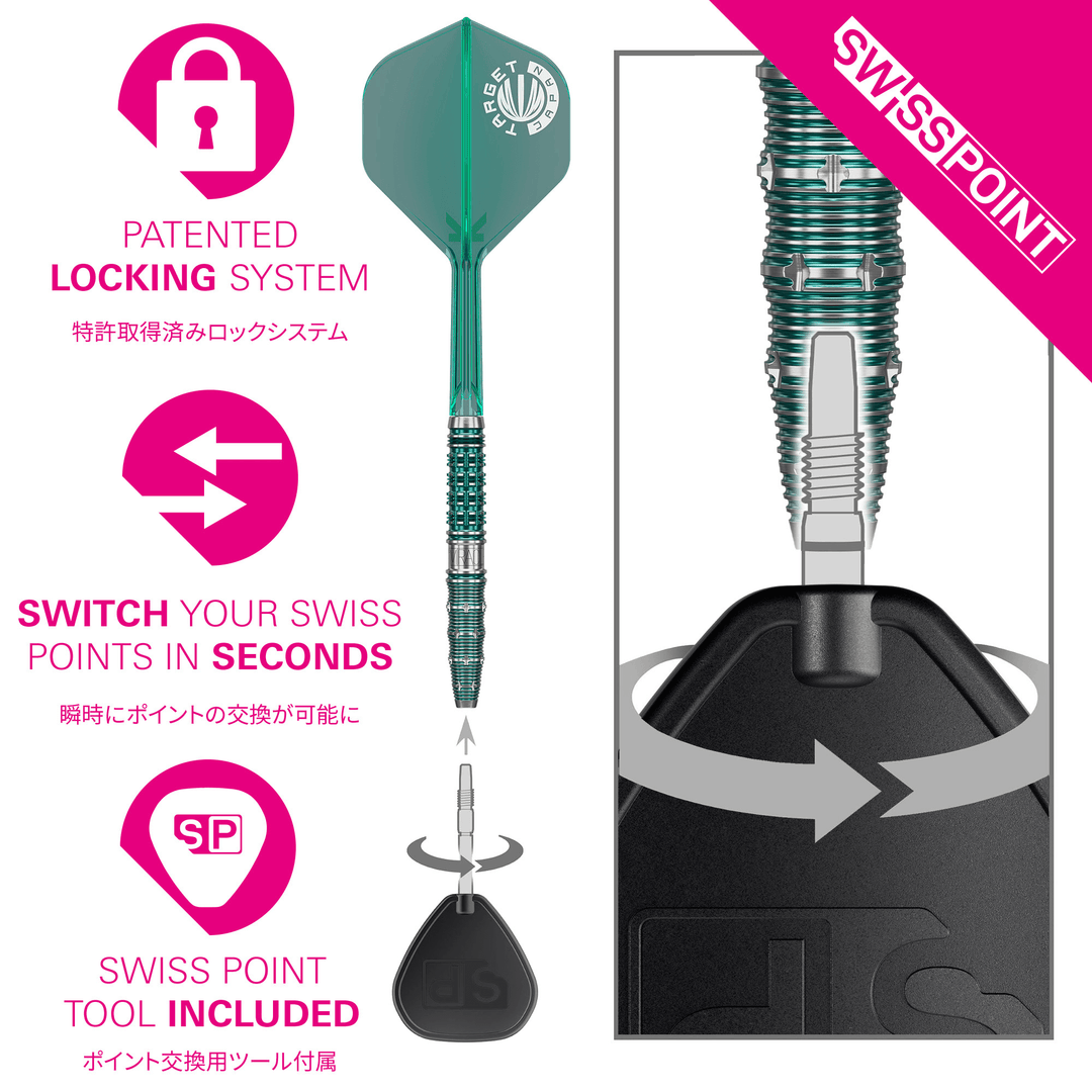 Mirack Target Target Japan Mikuru Suzuki The Miracle Gen 7 Swiss Point Steeldarts ...