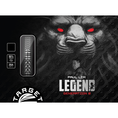 Target Japan Paul Lim The Legend Gen 8 Softdarts Packung