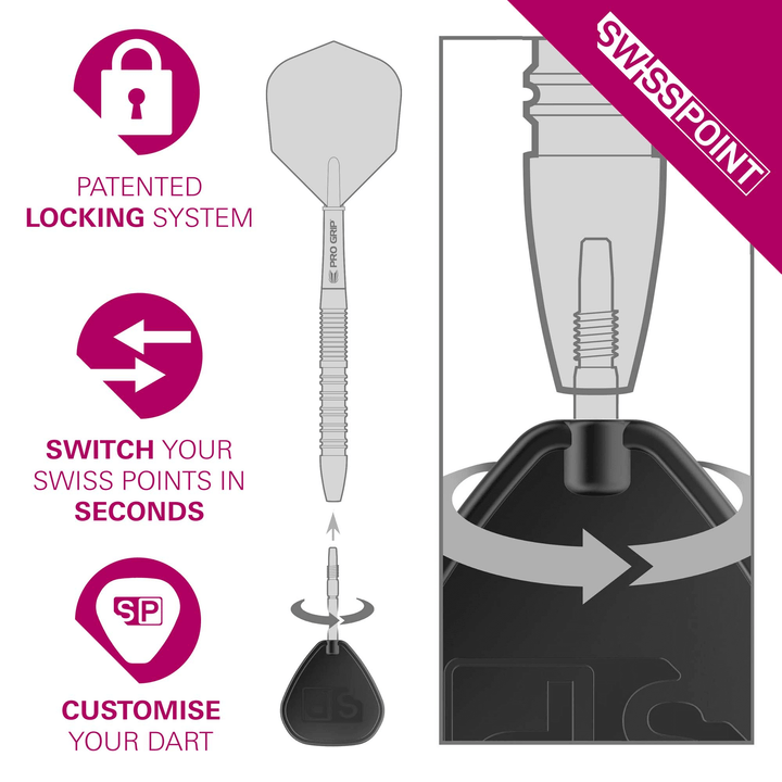 Target Japan Swiss Point Premium Spitzen - Silica Swiss Point Tool