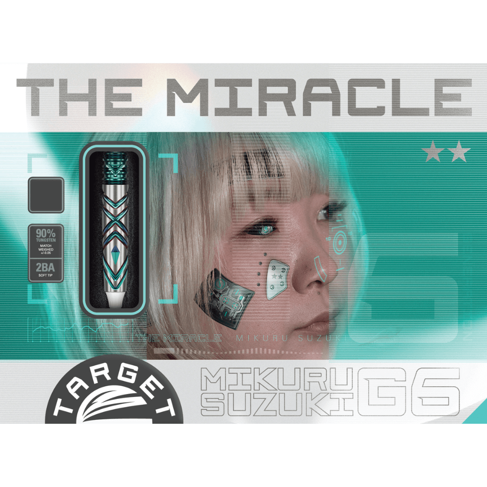 Target Japan The Miracle Gen 6 Lite Softdarts Packung