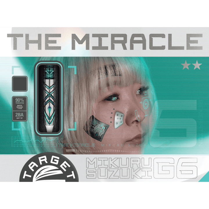 Target Japan The Miracle Gen 6 Lite Softdarts Packung