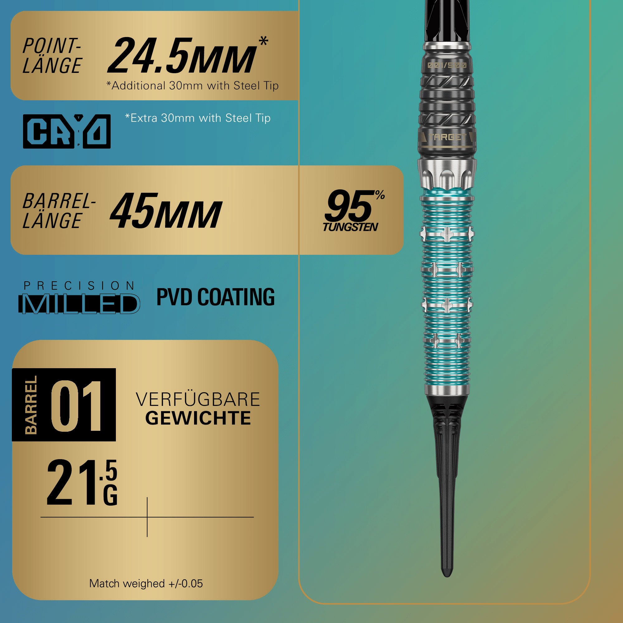 Target Japan The Miracle Rising Sun Softdarts Details Barrel