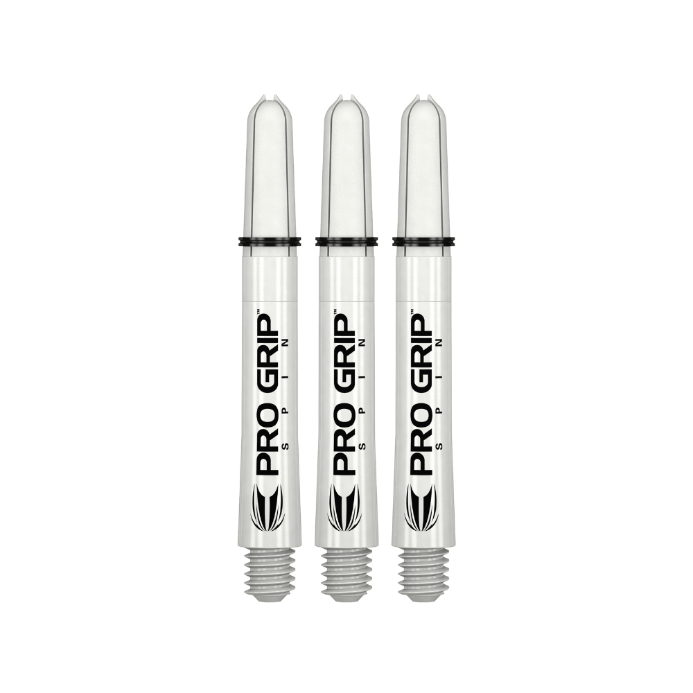 Target Pro Grip Spin Shafts - Weiß (9 Stück)