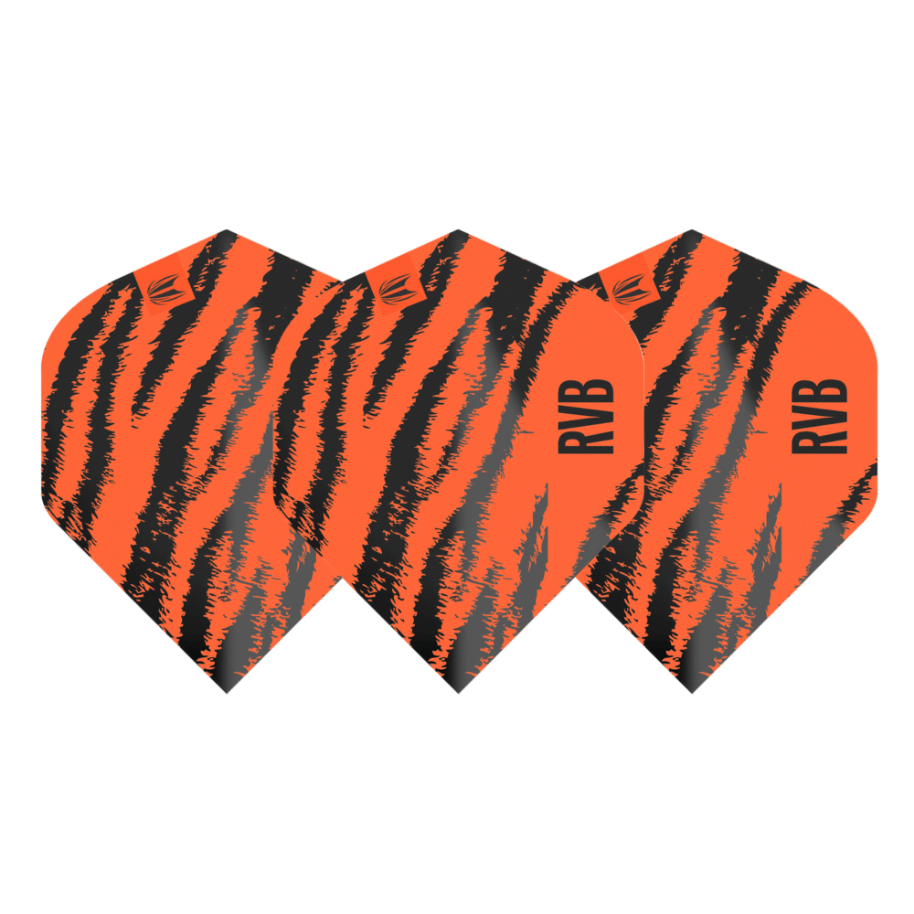 Target RVB Brass Pro.Ultra NO2 Orange Flights Set