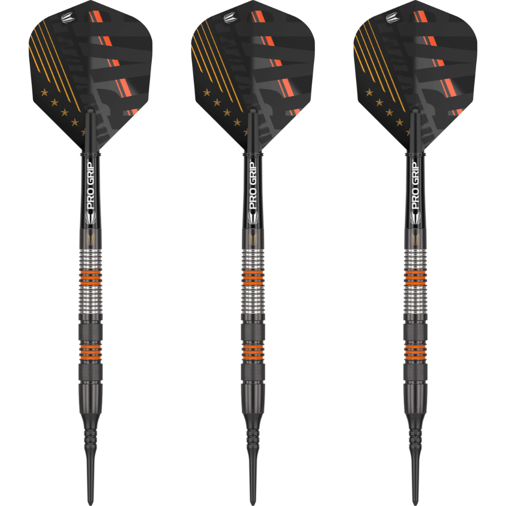 Target Raymond van Barneveld Black 80 Softdarts Set