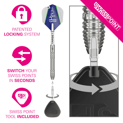 Target Shane Mc Guirk G1 Swiss Point Steeldarts SP