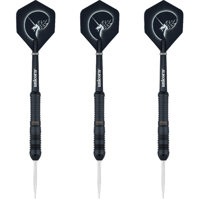 Unicorn Core Black Brass 2 Steeldarts Set