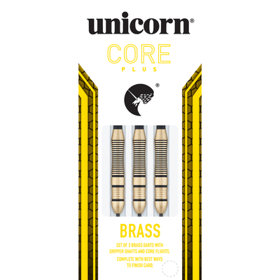 Unicorn Core Plus Win Brass Steeldarts Packung 