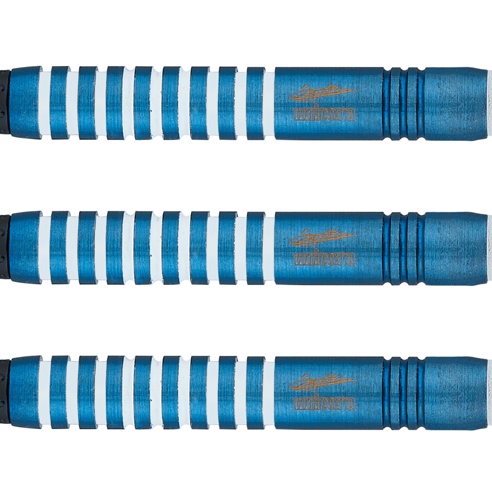 Unicorn Silverstar Blue Gary Anderson Softdarts Detail - Dartgarage.at