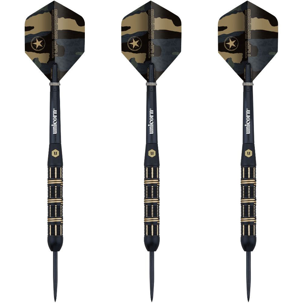 Unicorn Top Brass 3 Steeldarts Set