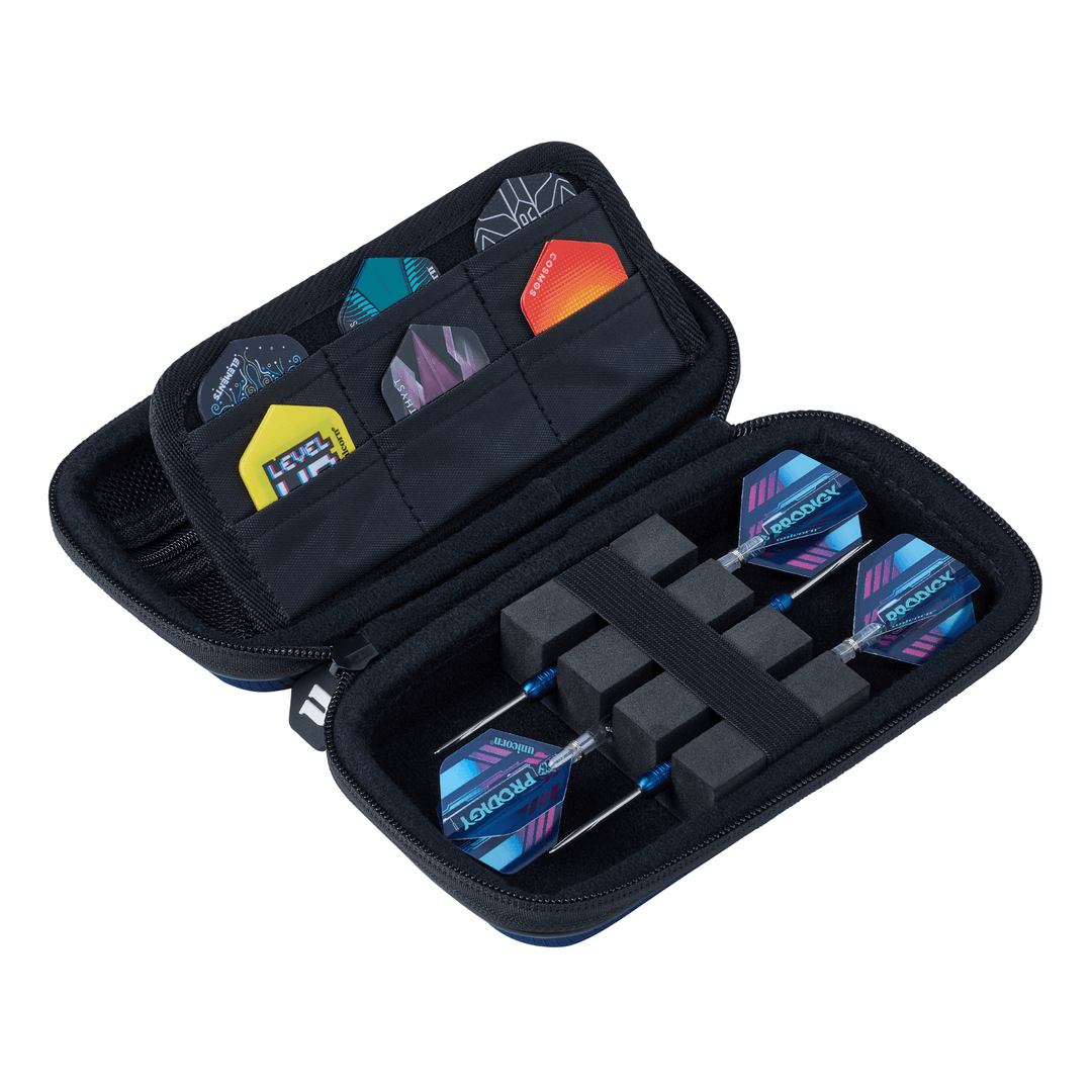 Unicorn Vanguard Dartcase Small Navy offen 1