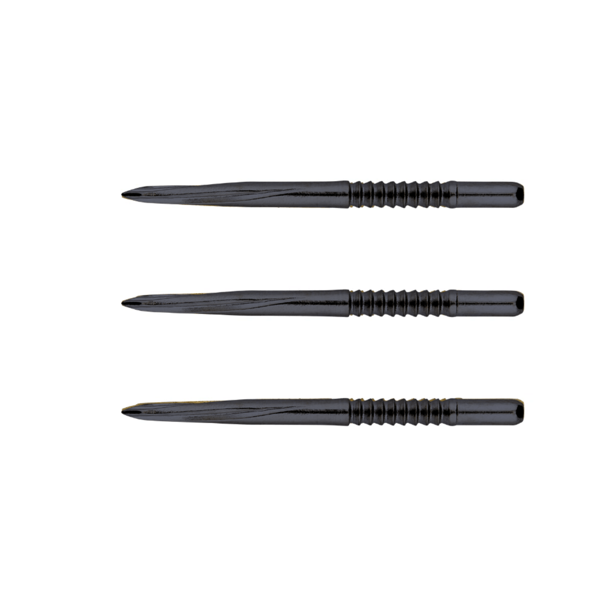 Unicorn Volute Shark Fin Large Black Steeldart Spitzen Set