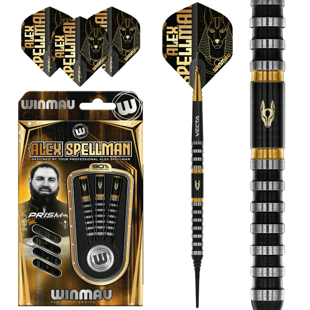 Winmau Alex Spellman Softdarts Lieferumfang
