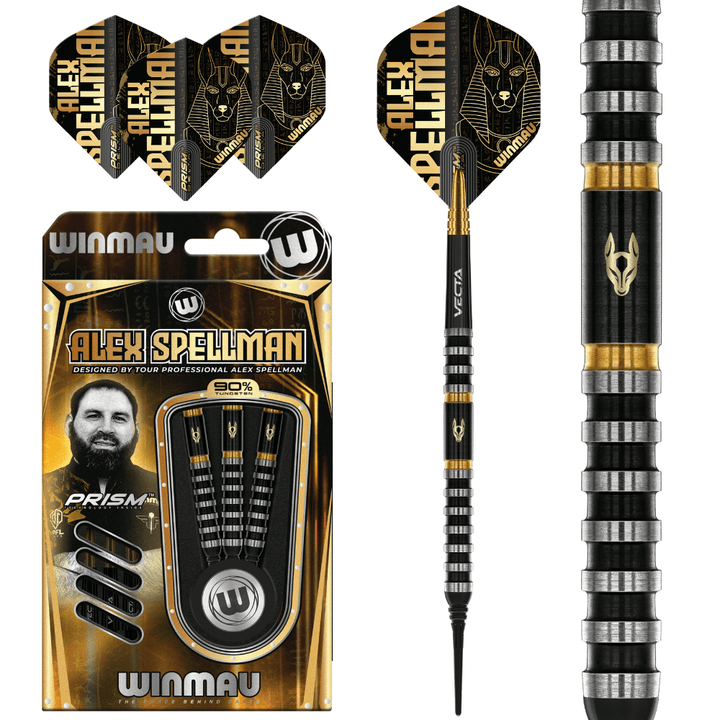 Winmau Alex Spellman Softdarts Lieferumfang
