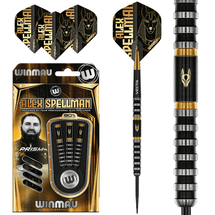 Winmau Alex Spellman Steeldarts Lieferumfang