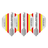 Winmau Alpha Std Hempel 85 Flights Set