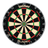 Winmau Dual Core Polaris Set Schwarz Dartscheibe