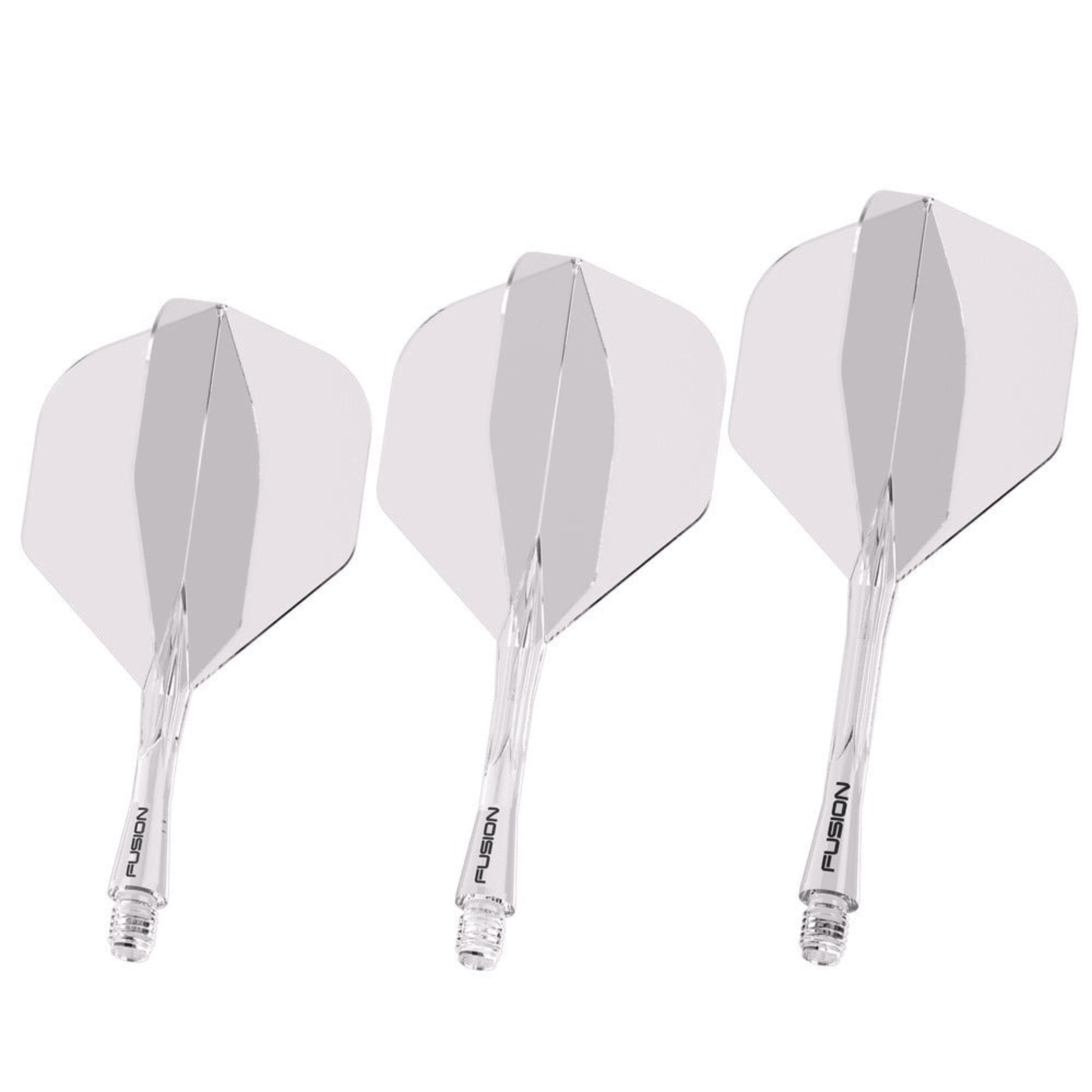 Winmau Fusion Integrated Flight System Clear Set